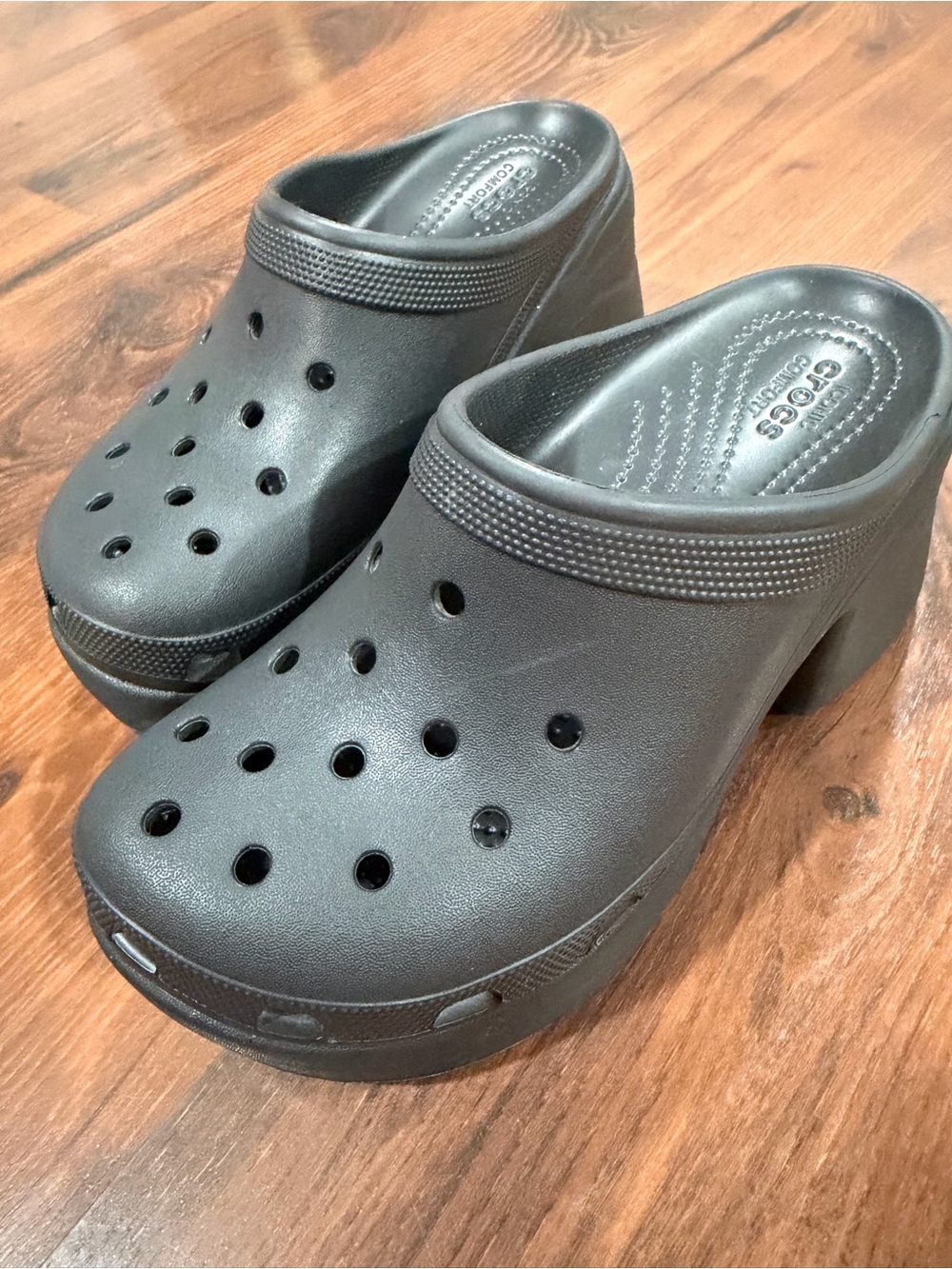 CROCS Unisex Siren Heeled
Clog- Black W 9 M 7